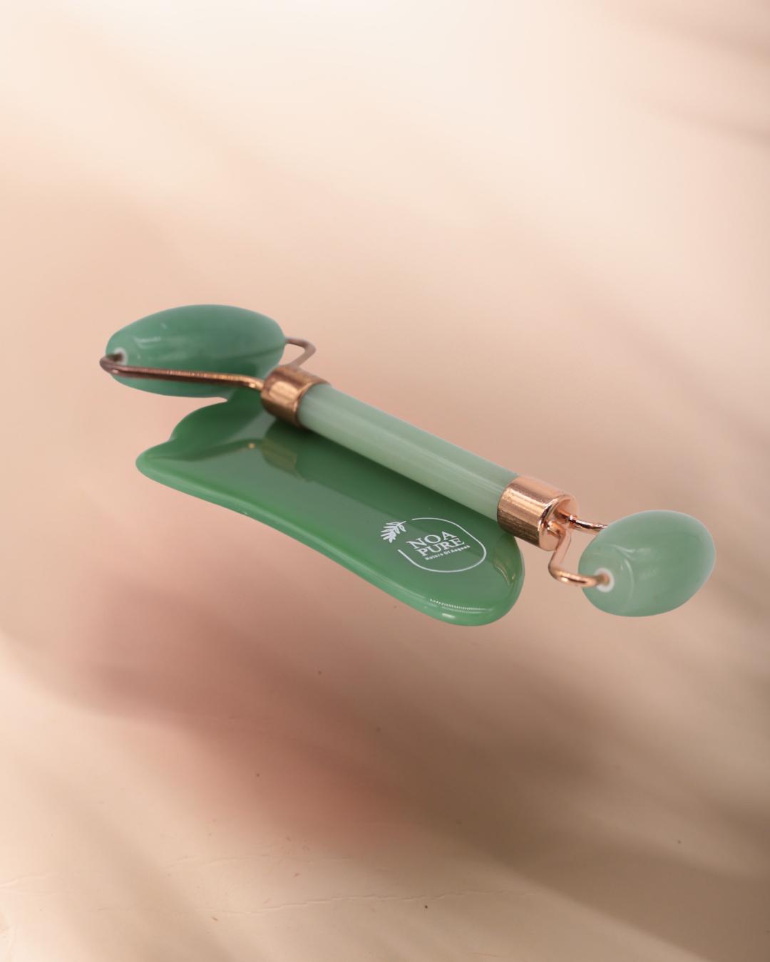 Gua Sha & Facial Roller Ritual Set