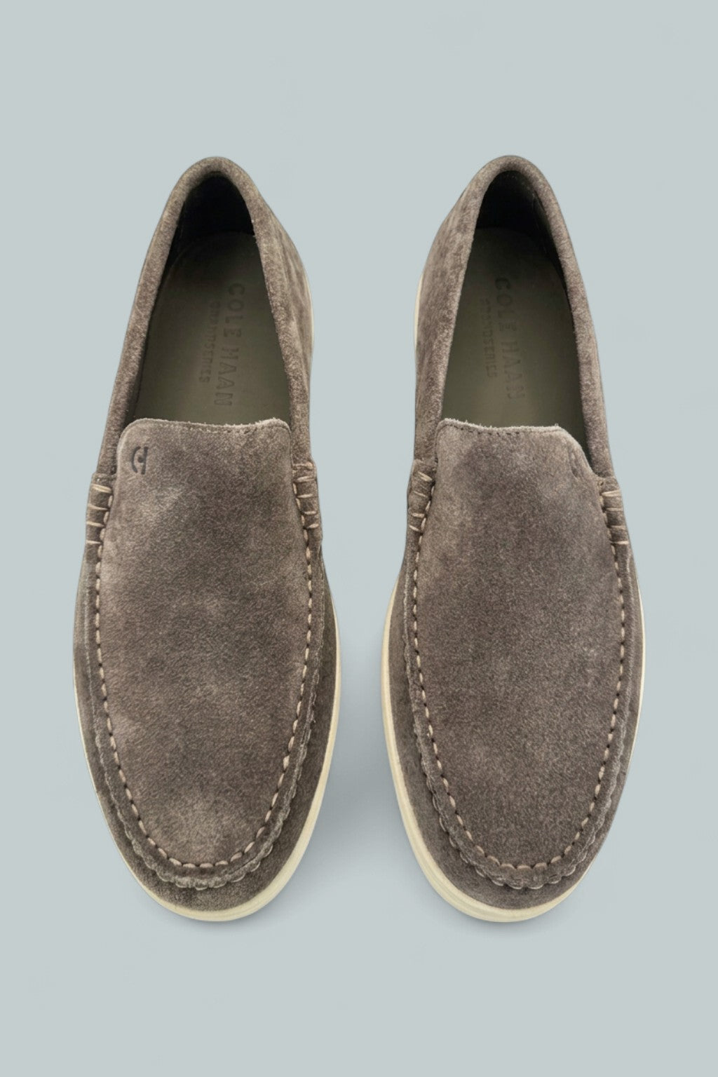 Greenwich Grand Penny Loafers - Morel Suede