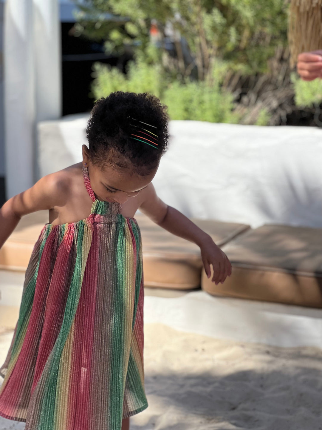 Pink Rainbow Shimmer - Multicolour