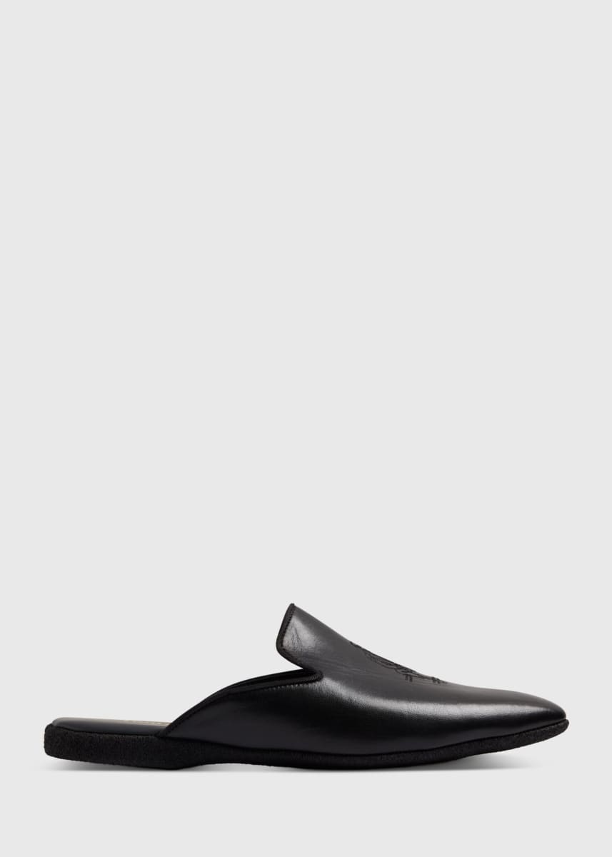 Hamilton II Leather Slip-On - Black - Slip-On