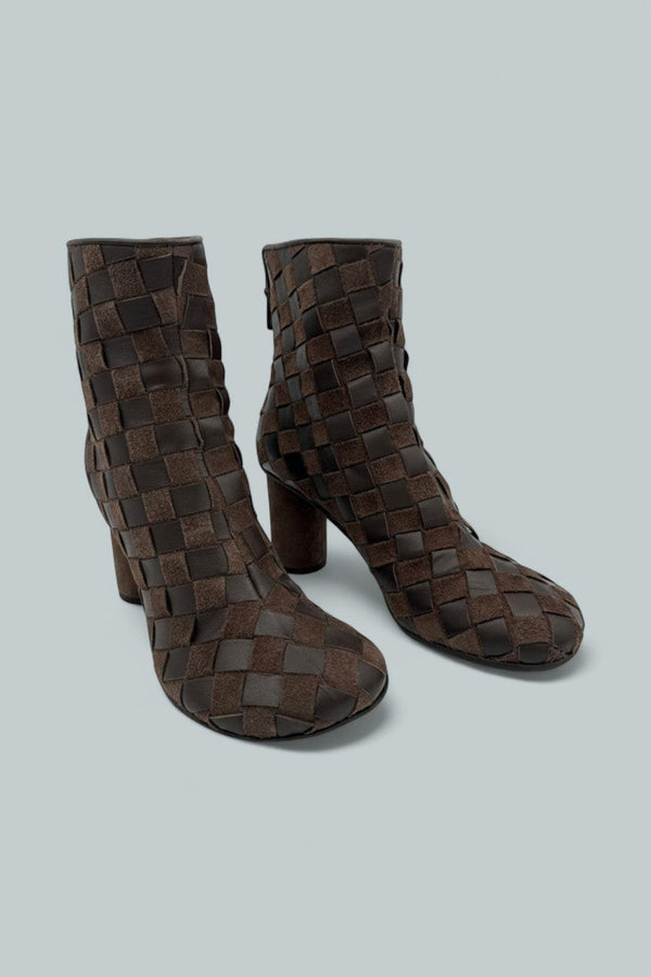 Atomic Ankle Boots - Dark Bitter