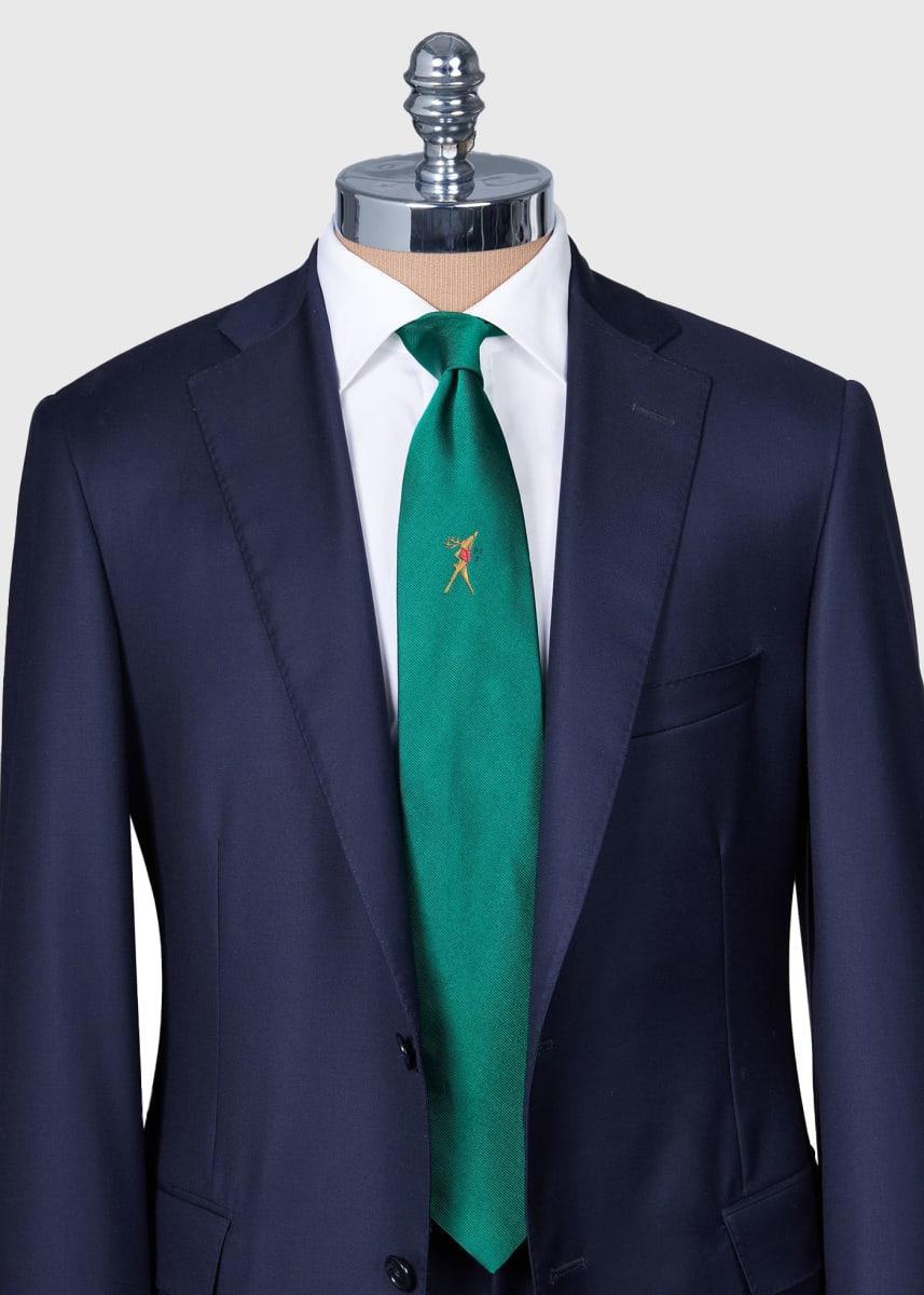 Holiday Dancer Reindeer Tie - Green