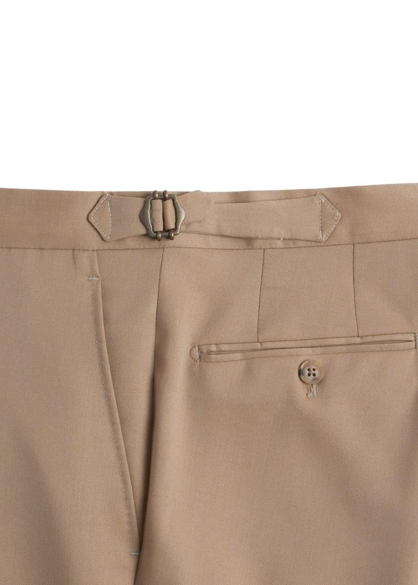 Phineas Cole Wool Solid Suit - Tan