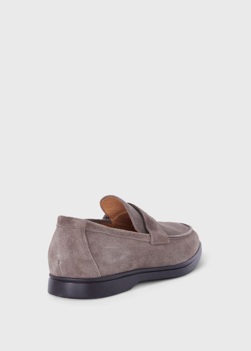 Hugo Suede Penny Loafer - Cognac