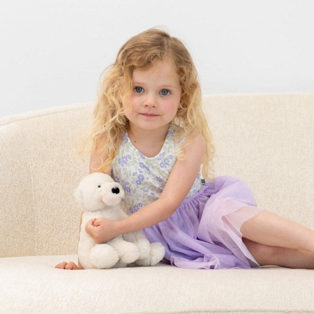 Tutu Dress - Vintage Flower Purple