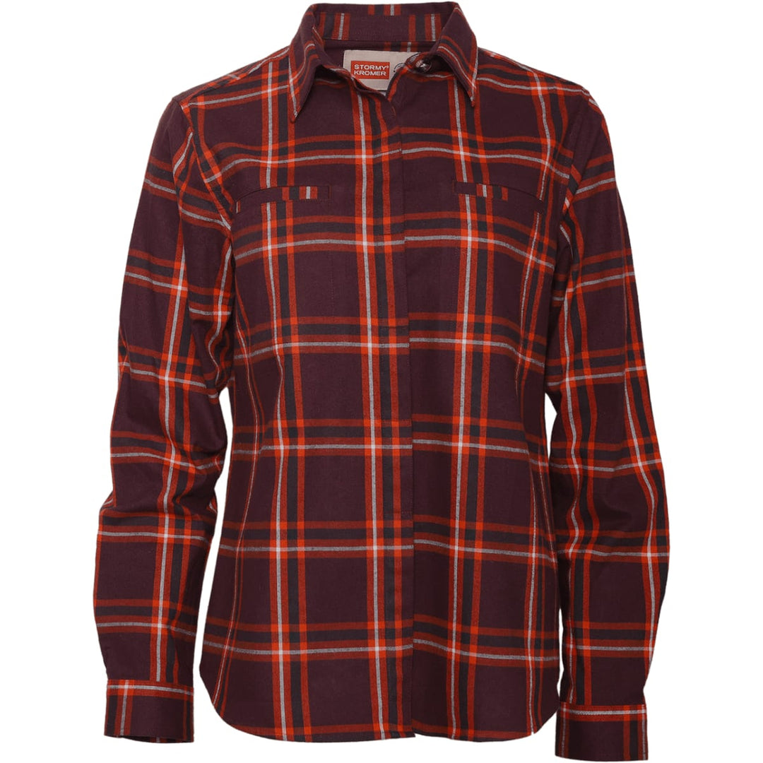 Weekender Flannel Shirt - Mulled Wine