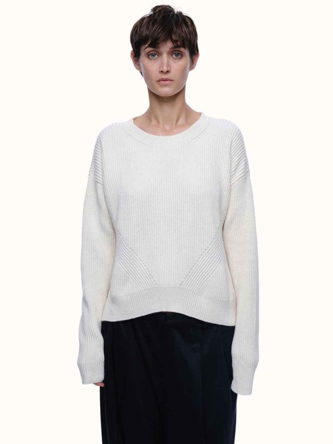 Brina Crewneck - Cream