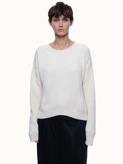 Brina Crewneck - Cream