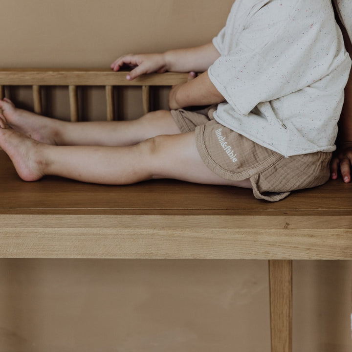 Gauze Shorts - Bronze