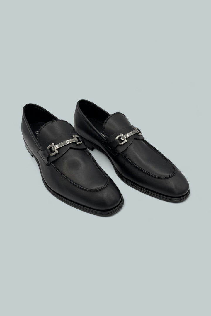 Bentley Doupont Lux Leather Bit Loafers - Nero