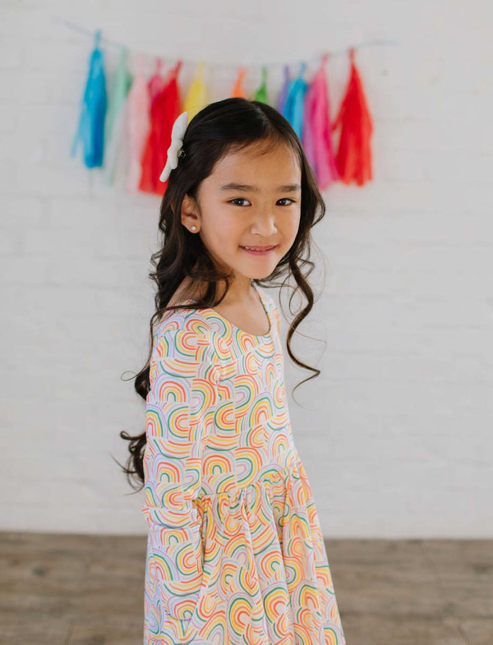 Gwendolyn Dress - Primary Rainbow