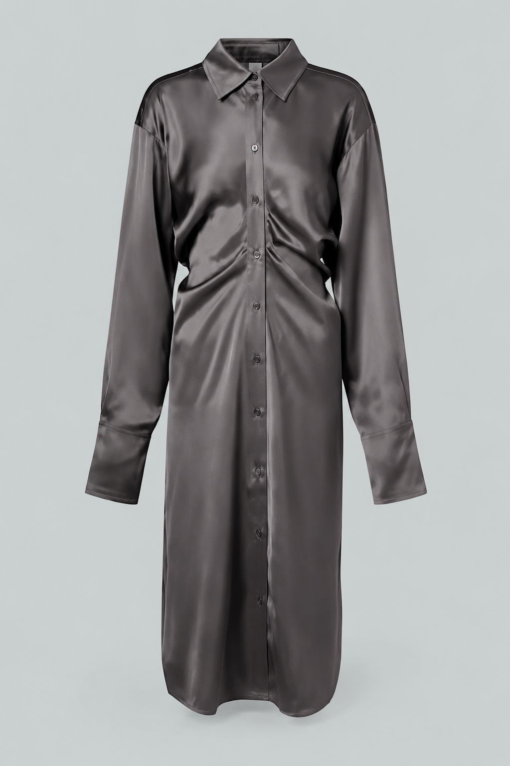 Slouch Shirtdress - Silver
