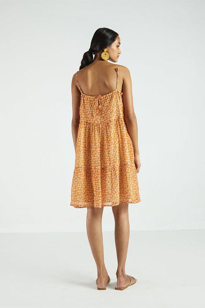 Sunset To Sunrise Dress - Dizzy Mustard