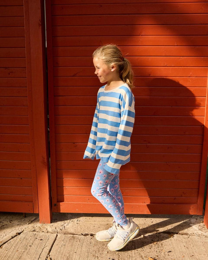 Long Sleeve T Shirt - Stripe Lake