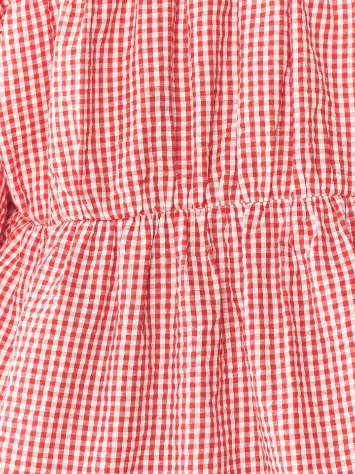 Isle Top x Rainey - Red Gingham