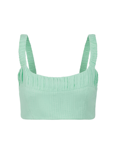 Oversized Twin Set Shirt - Mint Green