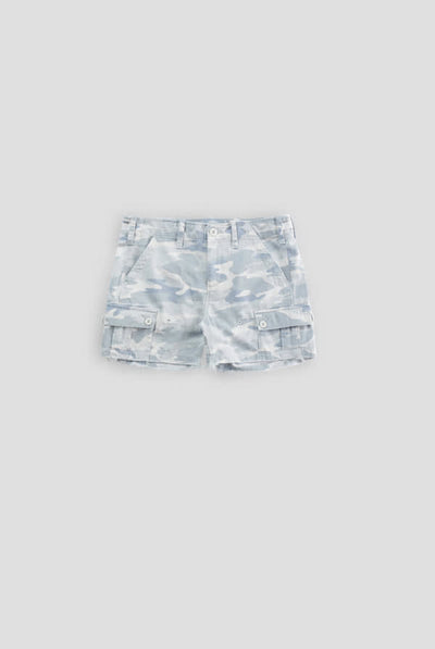 Drill Shorts - Blue Camouflage
