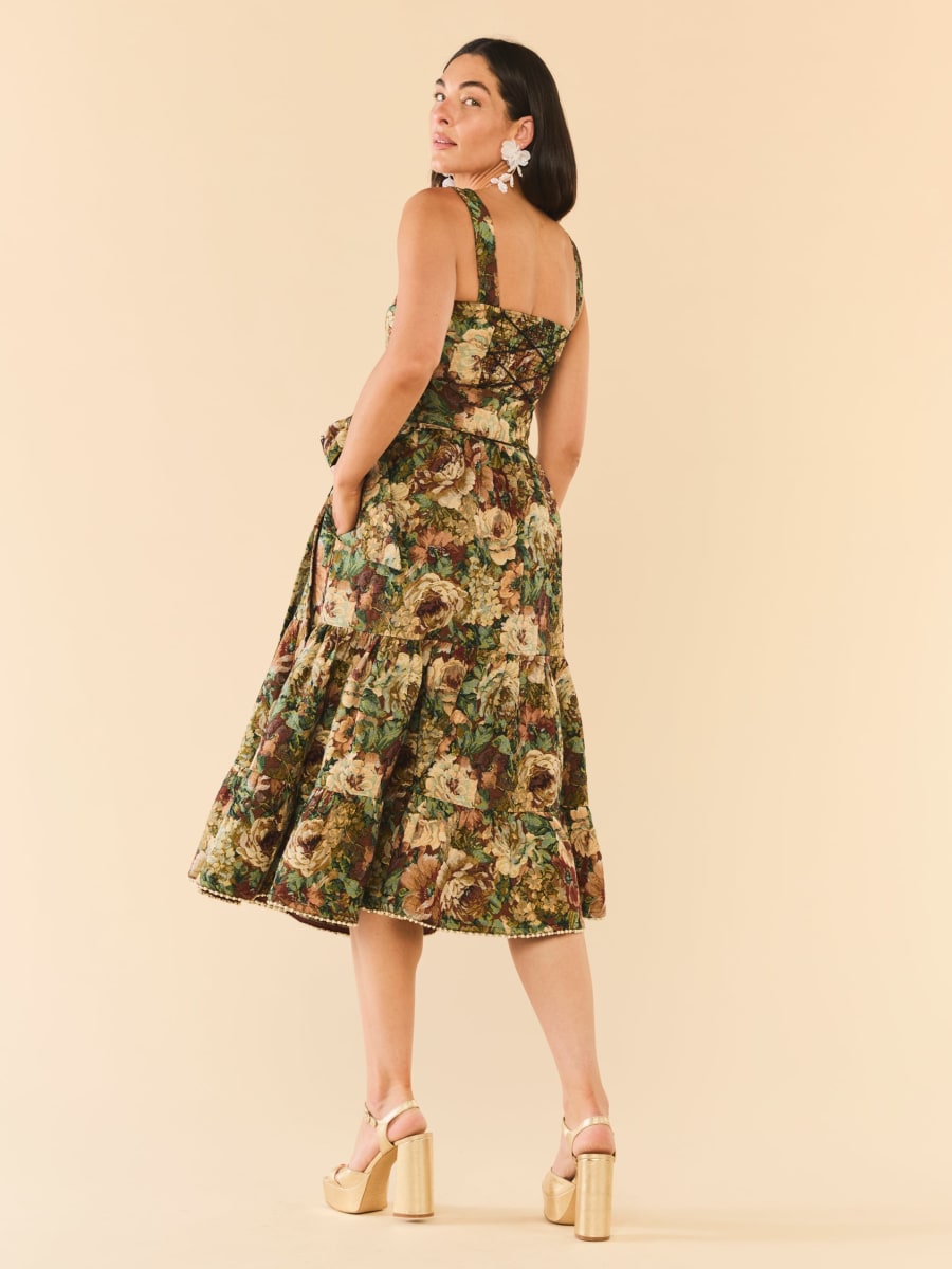 Tracy Set - Flora Floral Jacquard