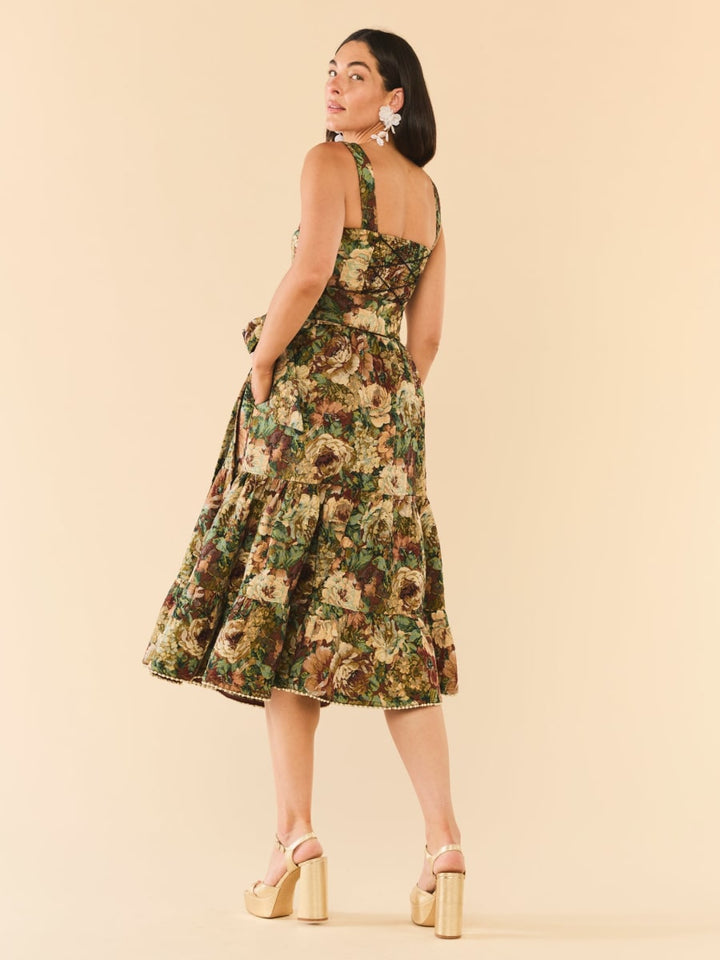 Tracy Set - Flora Floral Jacquard