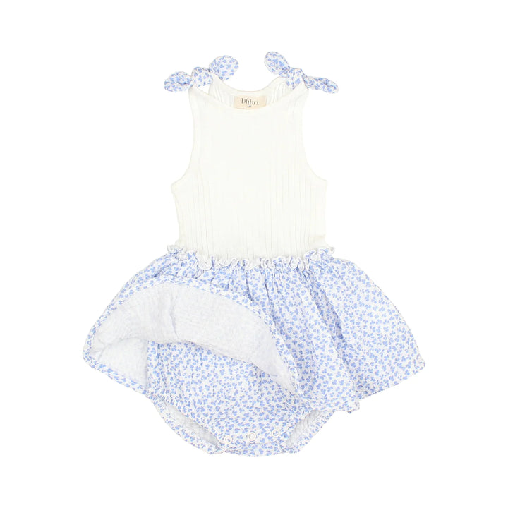 Baby Clover Dress - Bluette