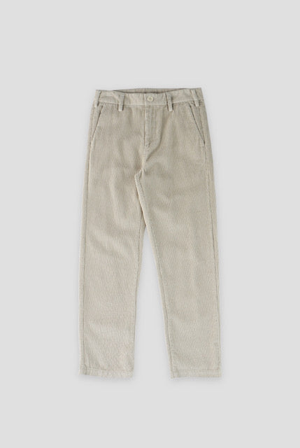 Corduroy Autumn Chino - Stone