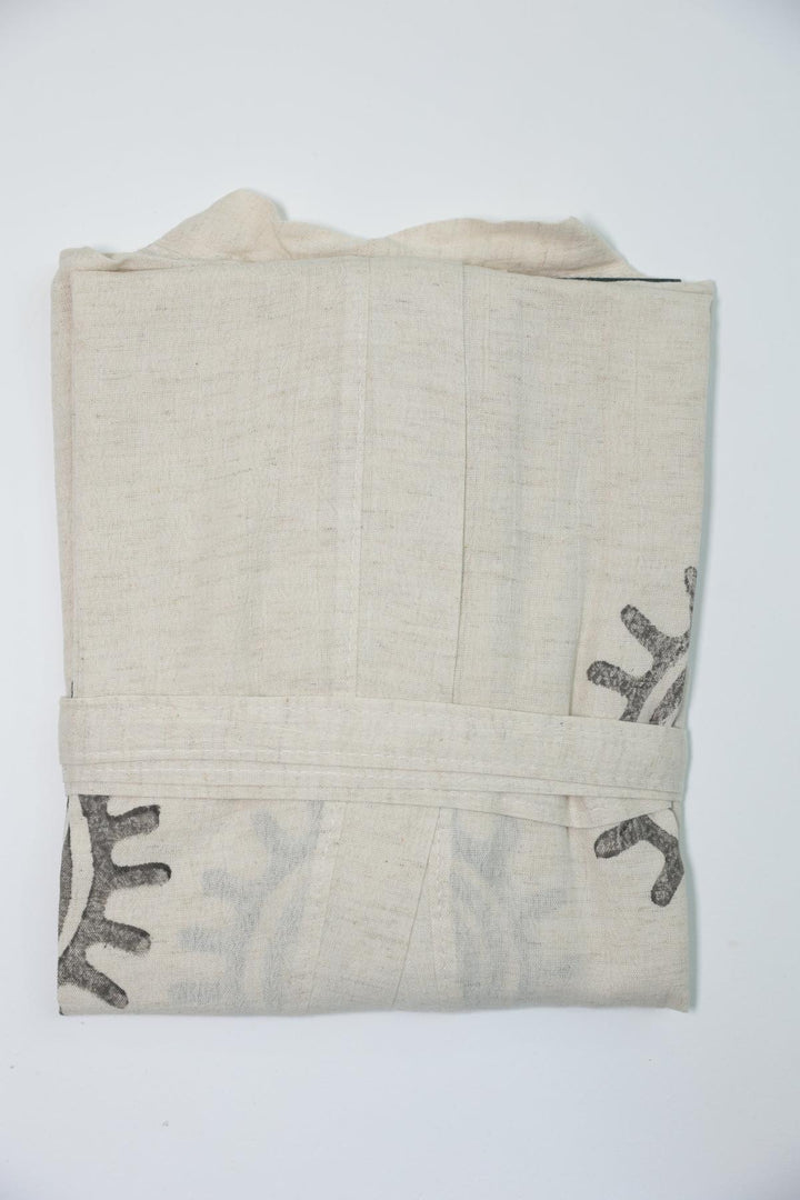 Linen Bathrobe