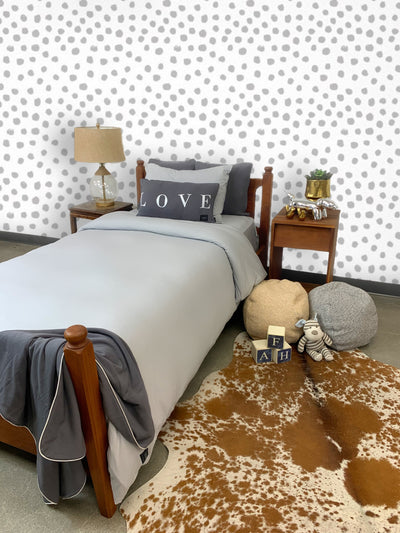 Twin Duvet Cover - Glacial Grey