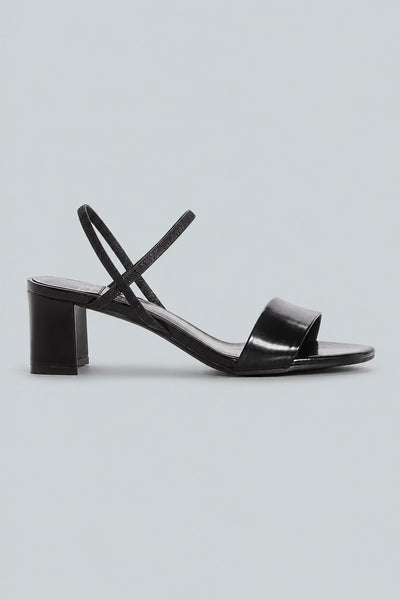 Adapt Slingback Block Heel Sandals - Black