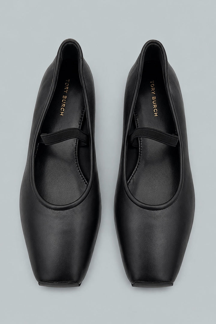 Runway Ballet Flats - Perfect Black