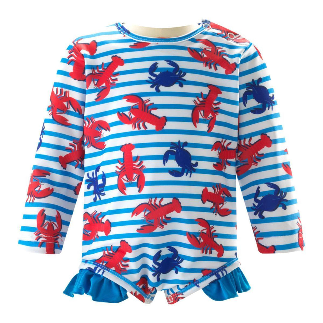 Lobster Frill Rash Guard
