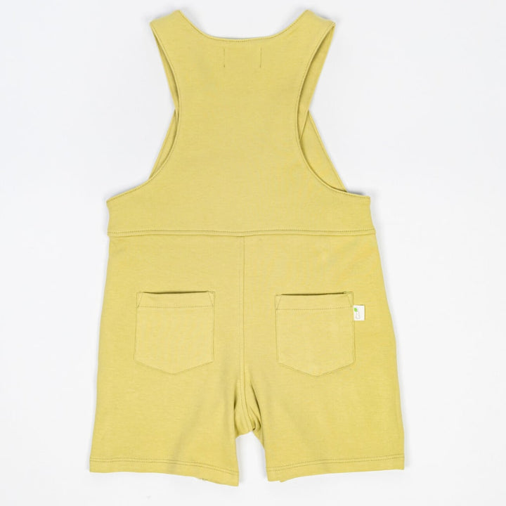 Up And Away Interlock Romper - Bamboo Green