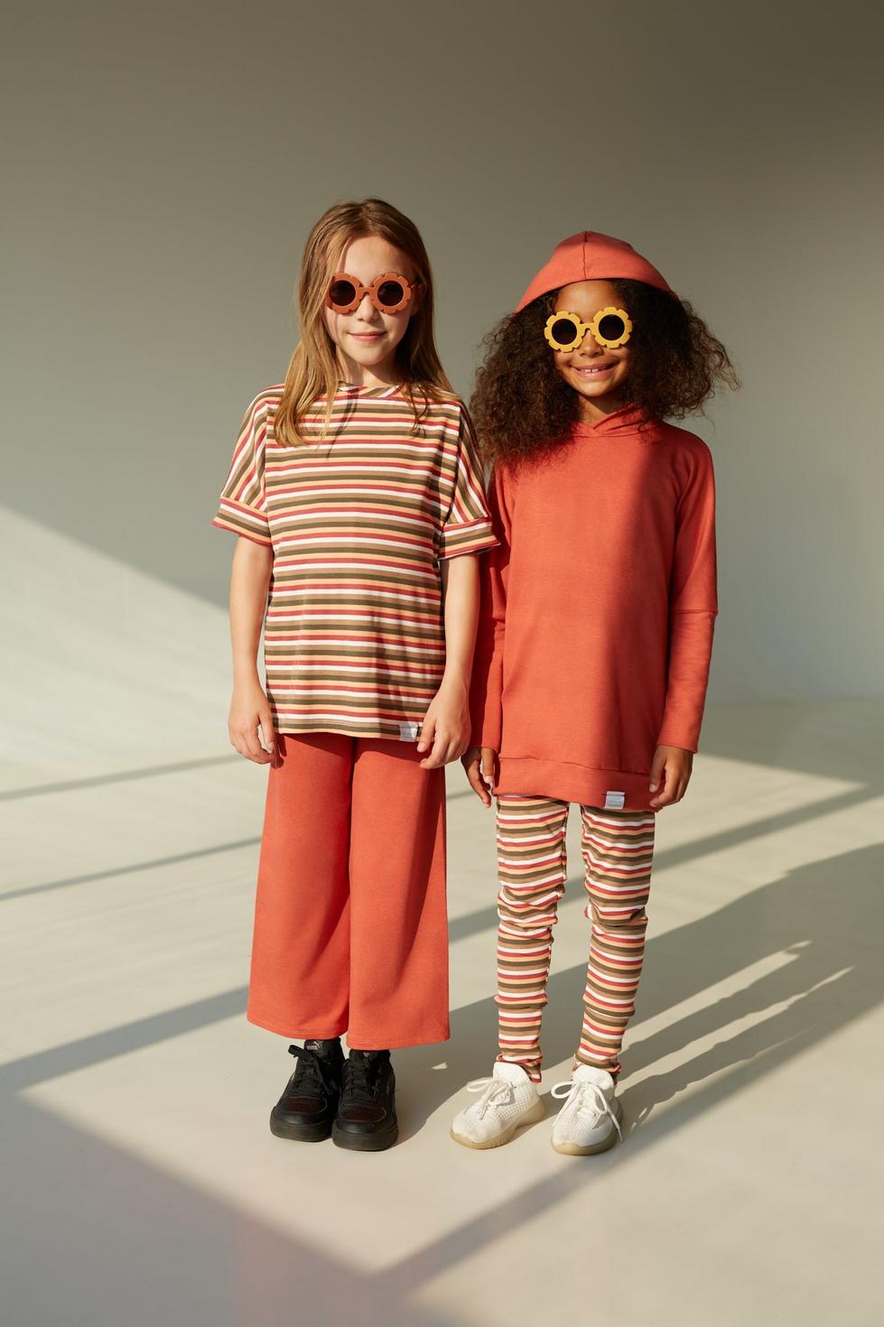 Grow With Me T-Shirt - Sunset Stripes