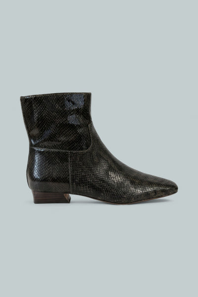 Women's Easy Does It Boots - Military Snake Print