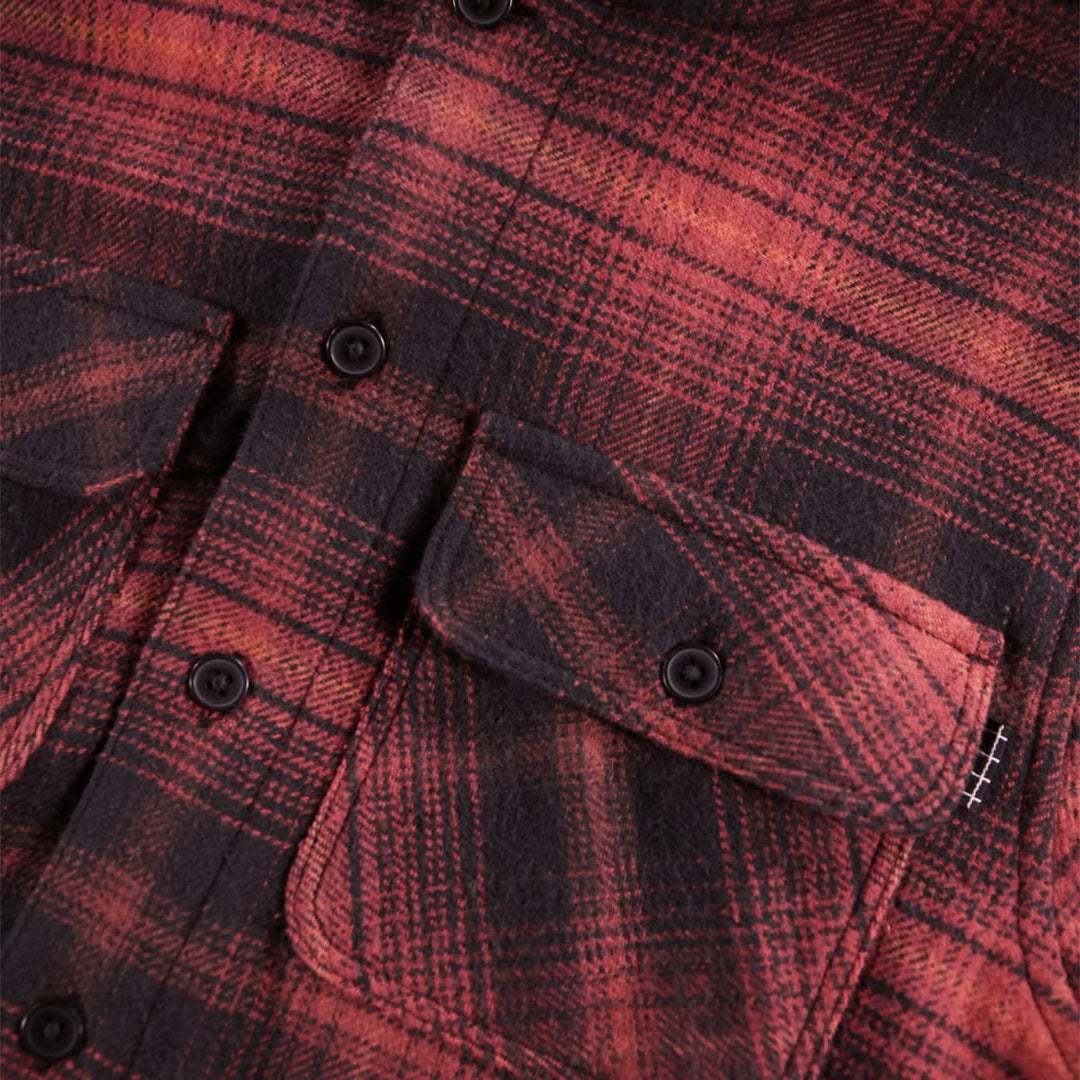 Rizz - Dark Red Check