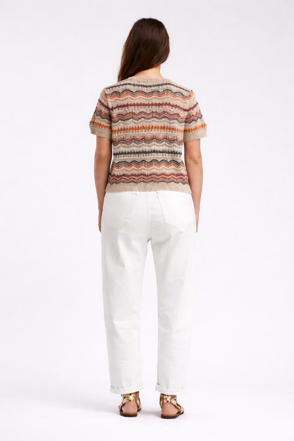 Cardigan - Dolieu - Sable/Coco