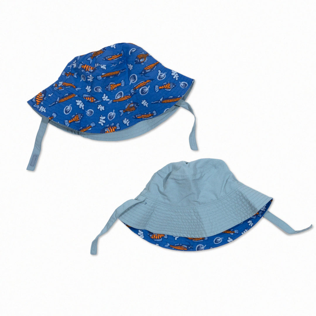 Baby Sun Bucket Hat - Bayou Blue