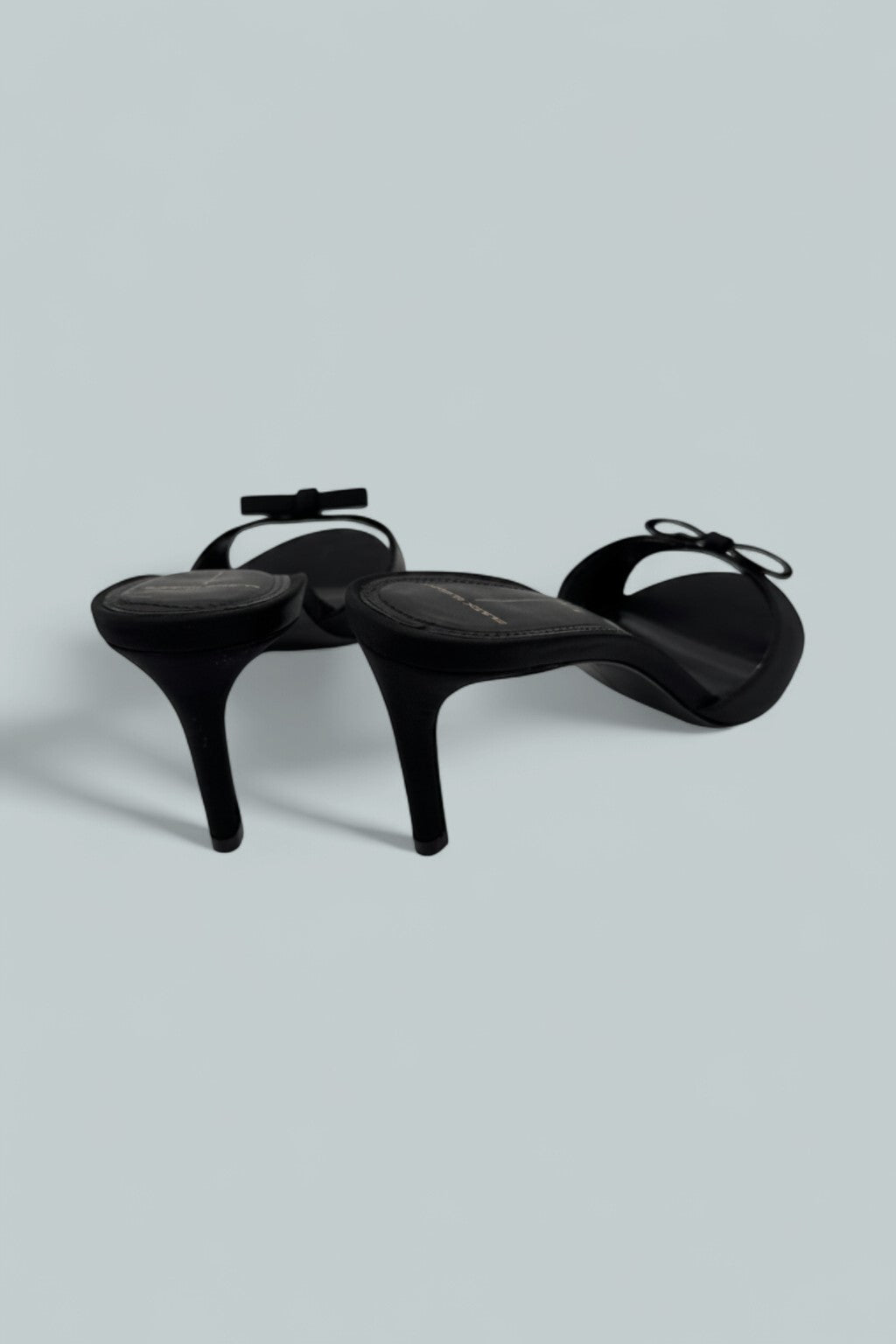 Albie 65 Mule Sandals - Black