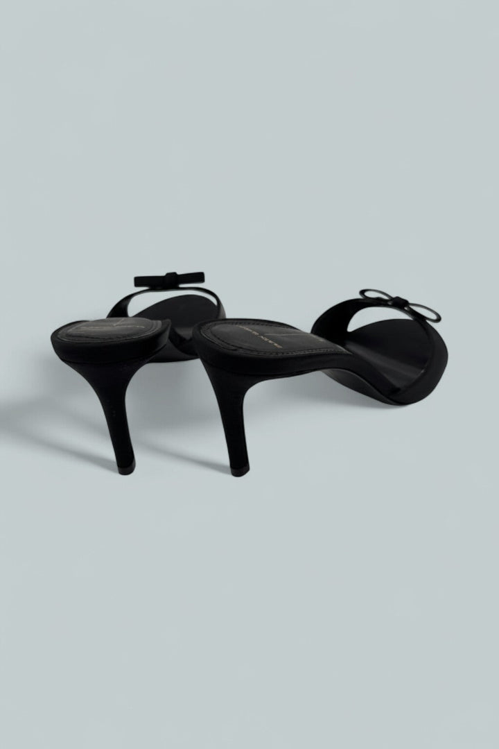 Albie 65 Mule Sandals - Black