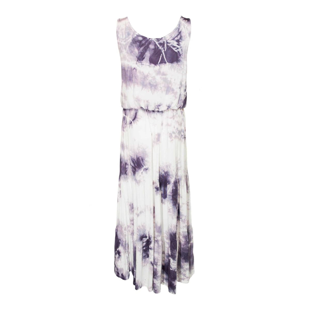 Women's Tiered Midi Dress - White