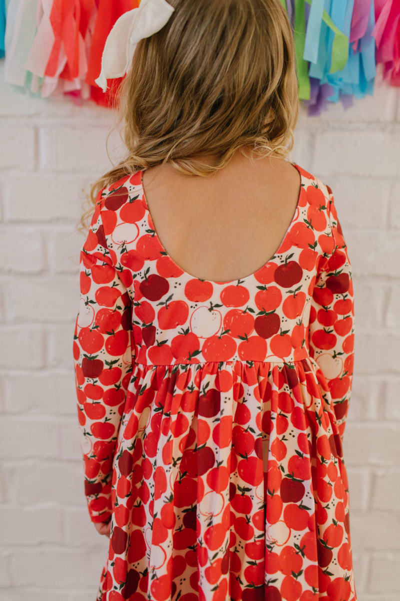 Gwendolyn Dress - Apple