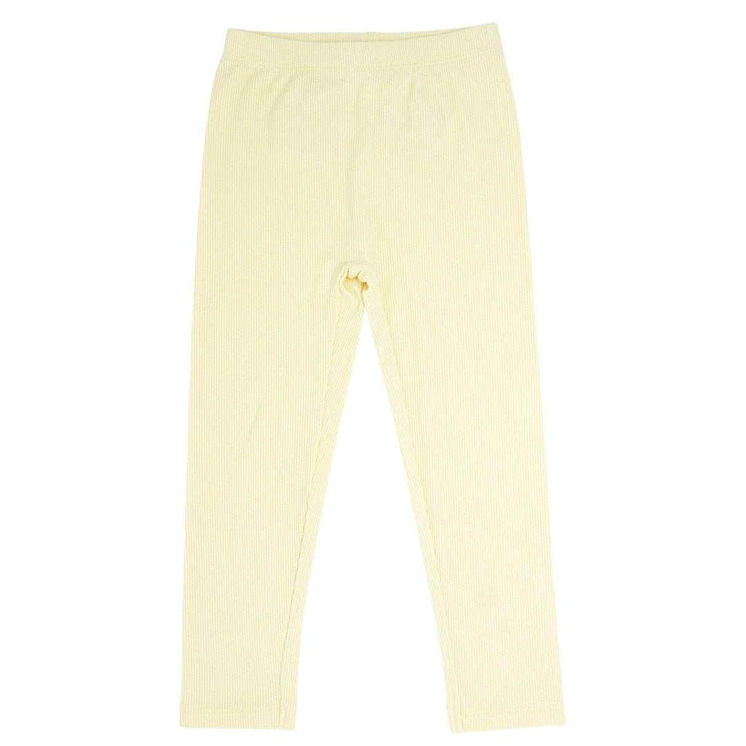 Leggings - Bleached Sand Ribbed