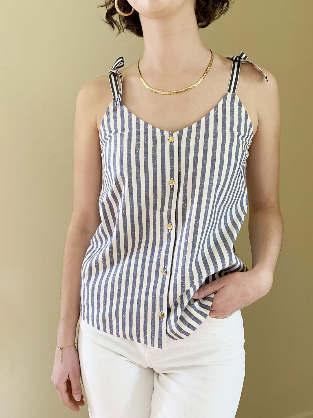 Armelle Ocean Stripes Top - Ocean Stripes