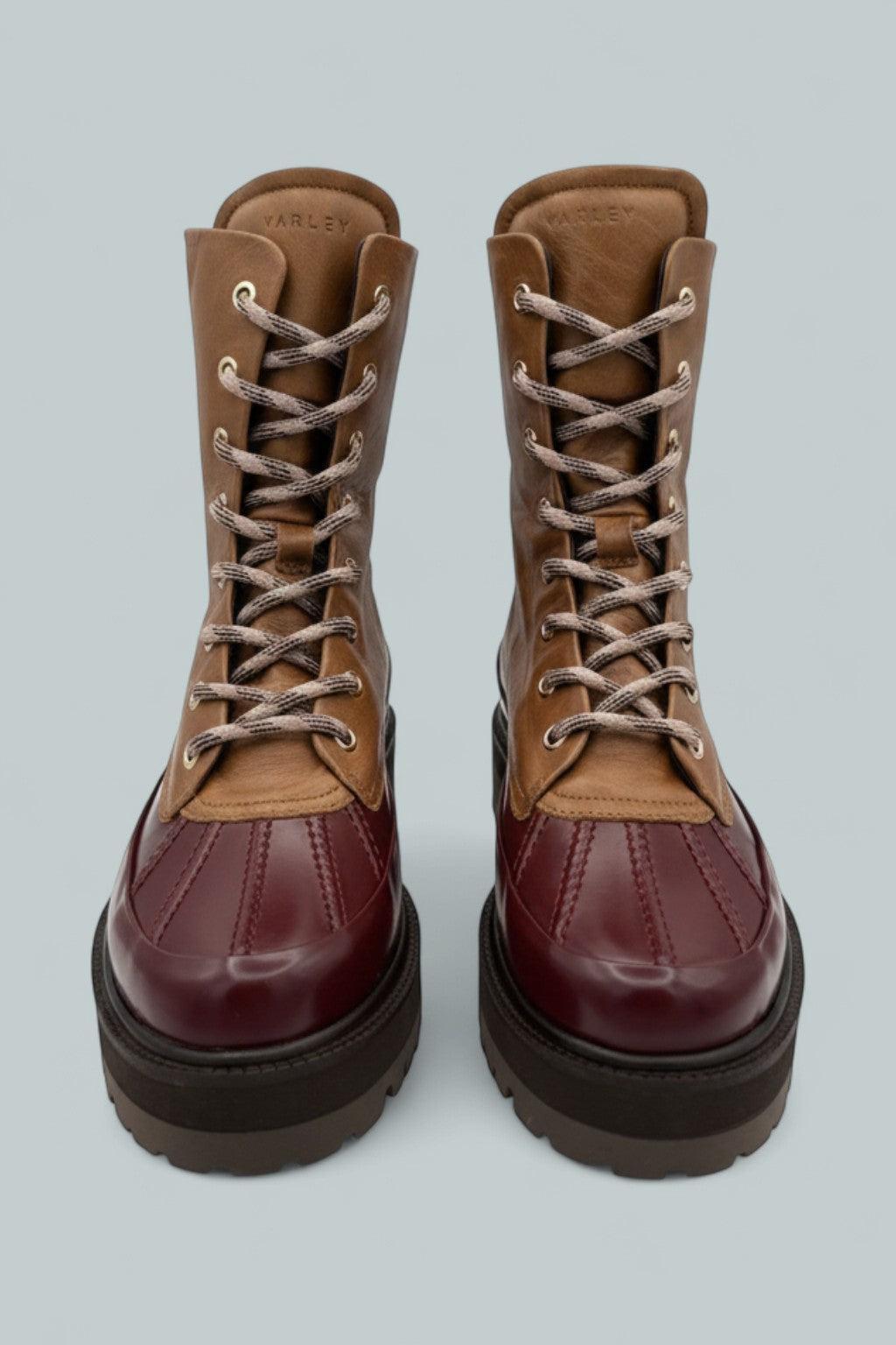 Silo Winter Boot - Bordo/Camel