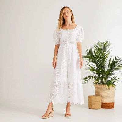 Cosima Dress - White