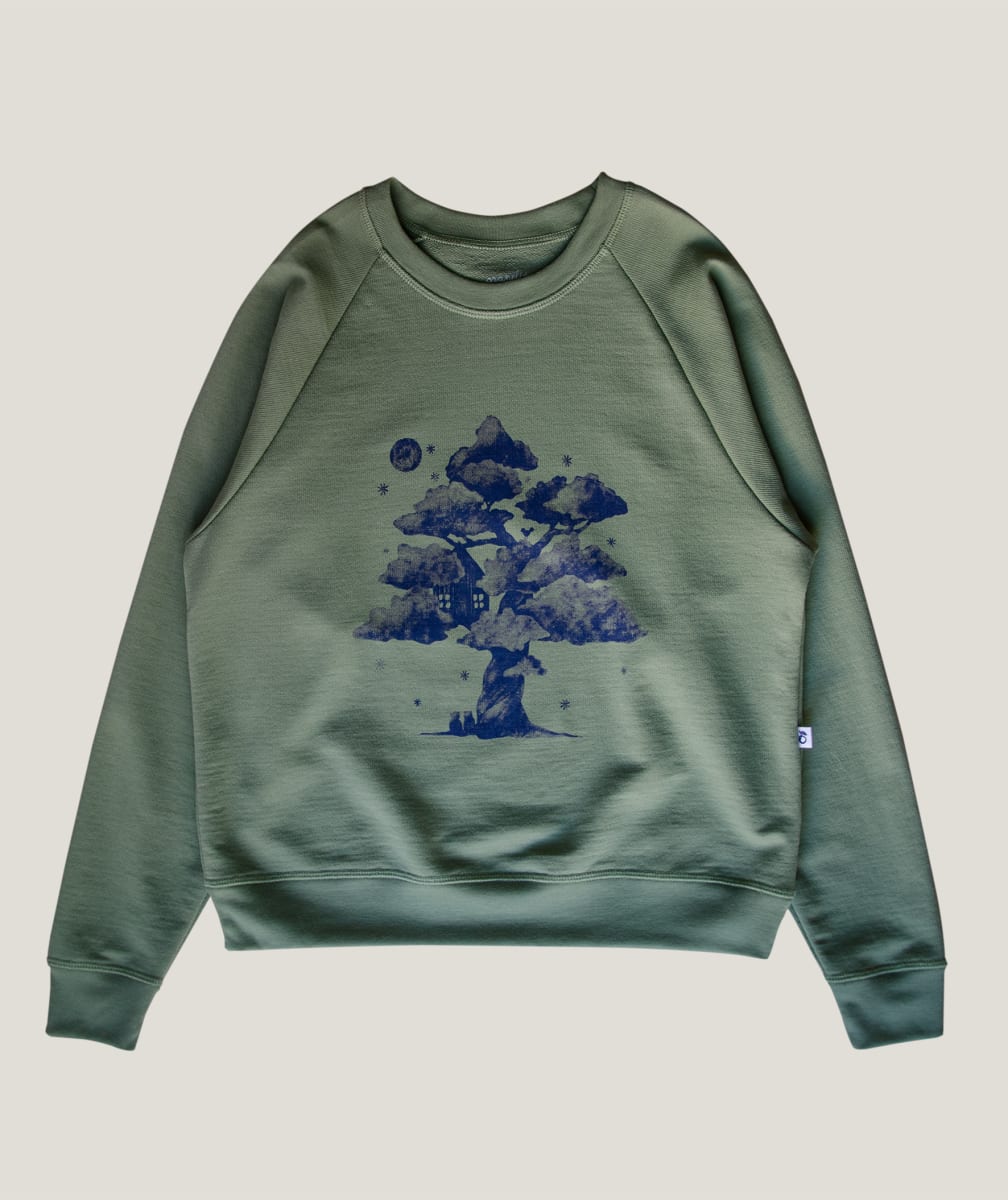 Organic Sweatshirt Unisex Adult - Dream Tree