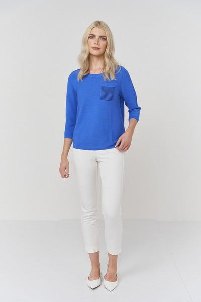 Louisa Links Links Sweater - Azure