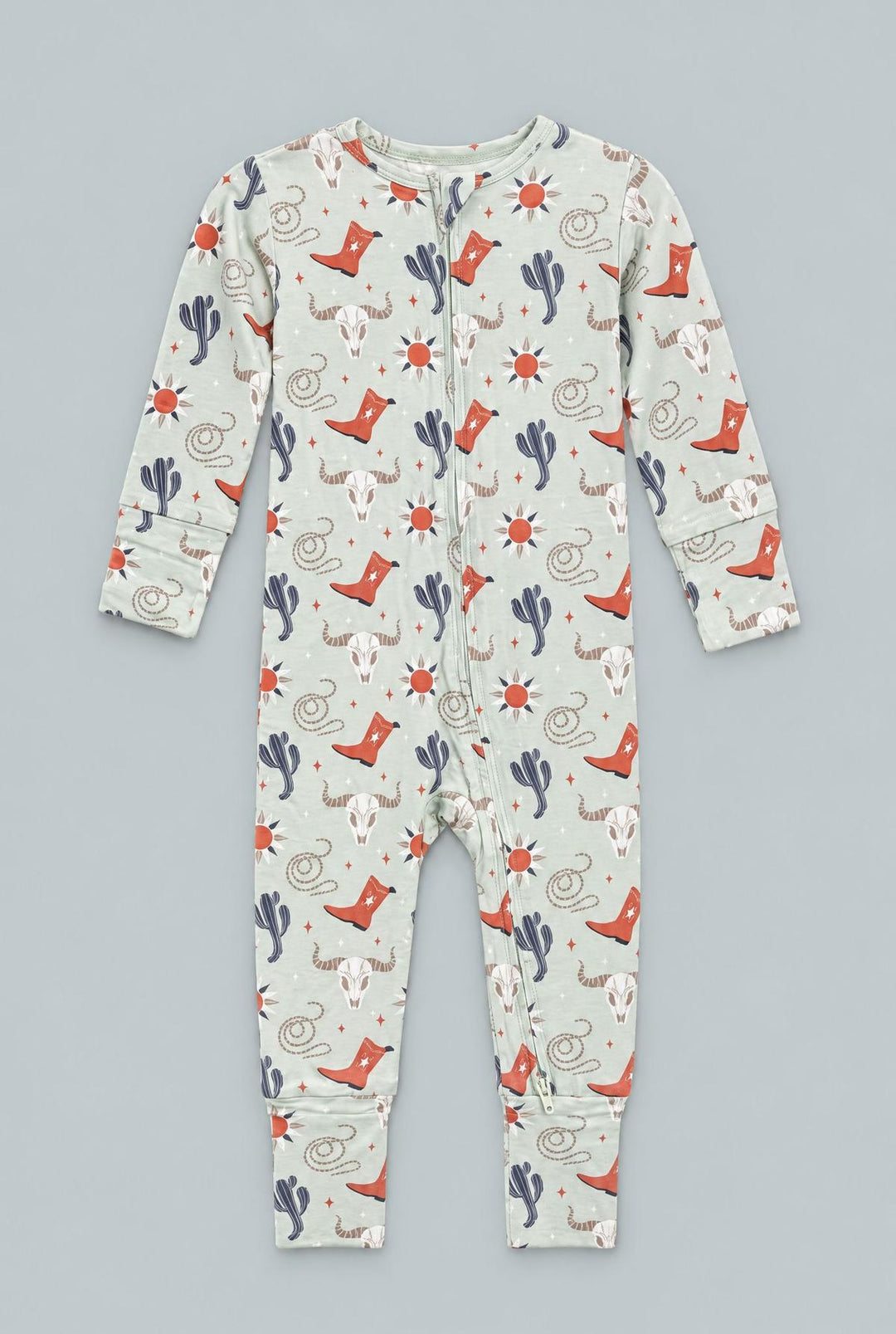 Bulls Boots Lasso Western Convertible Romper - Dude Ranch