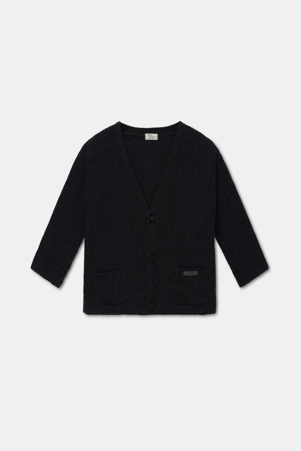 Knit cardigan - Dark grey
