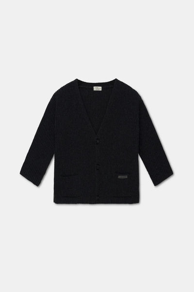Knit cardigan - Dark grey