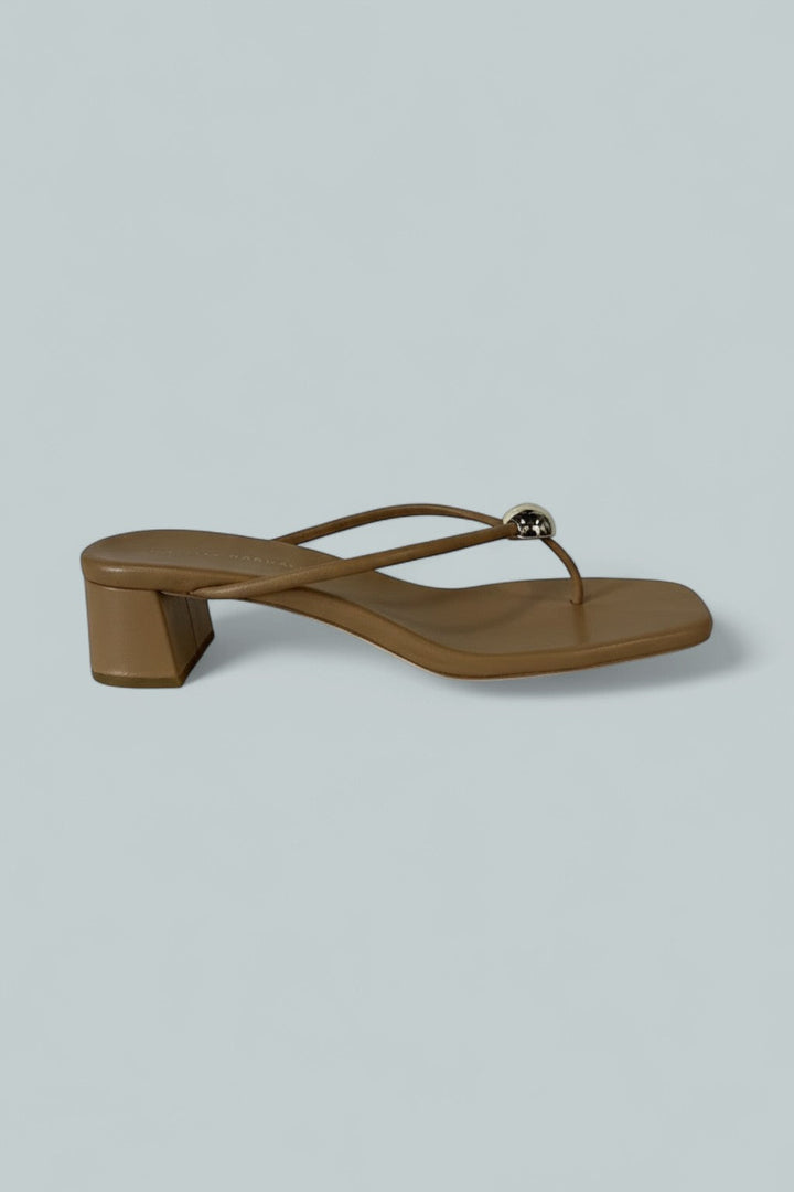 Odessa Heeled Sandal - Brown